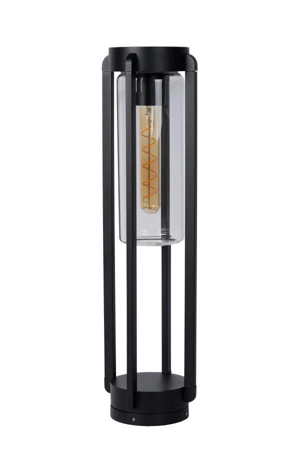 Lucide GARLAND - Lampe de table Extérieur - Ø 15,1 cm - 1xE27 - IP44 - Noir - éteint